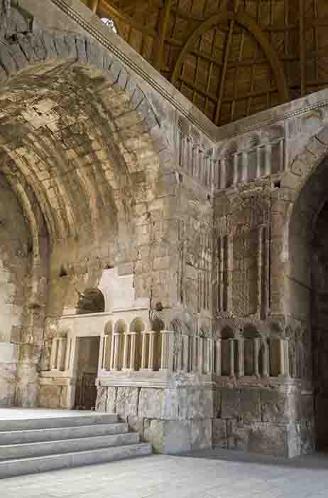 185 - Jordania - Amman - Ciudadela - palacio Omeya - interior